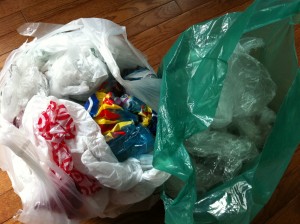 plastic bags