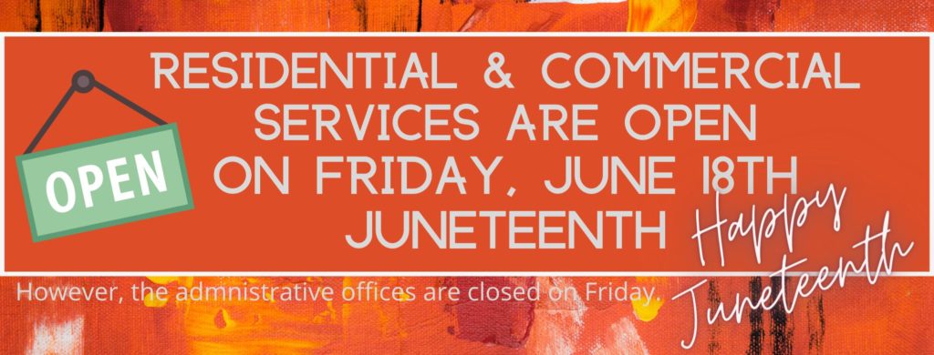 Operations Open On Juneteenth
