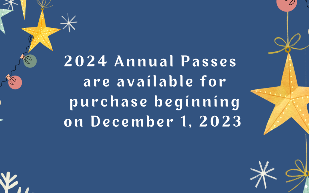 2024 Annual Passes are available for purchase on December 1