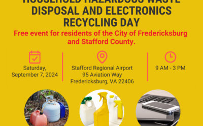 2024 Annual Household Hazardous Waste Disposal and Electronics Recycling Day