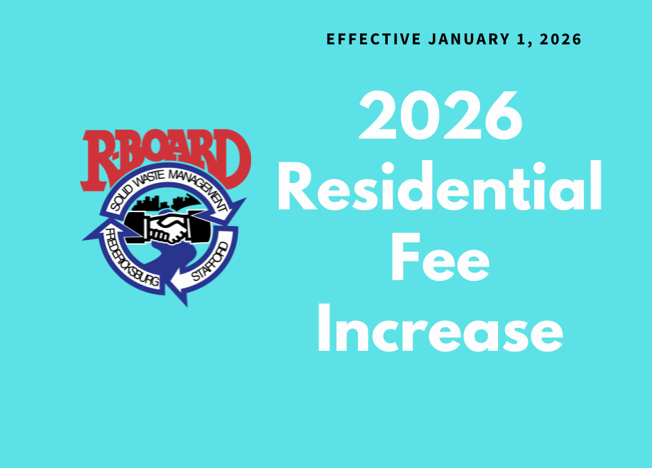 2026 Residential Fee Increase