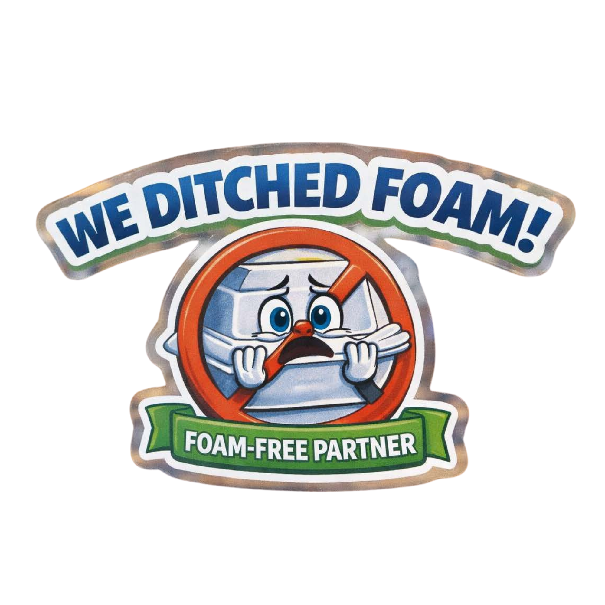 We Ditched Foam Foam Free Partner logo