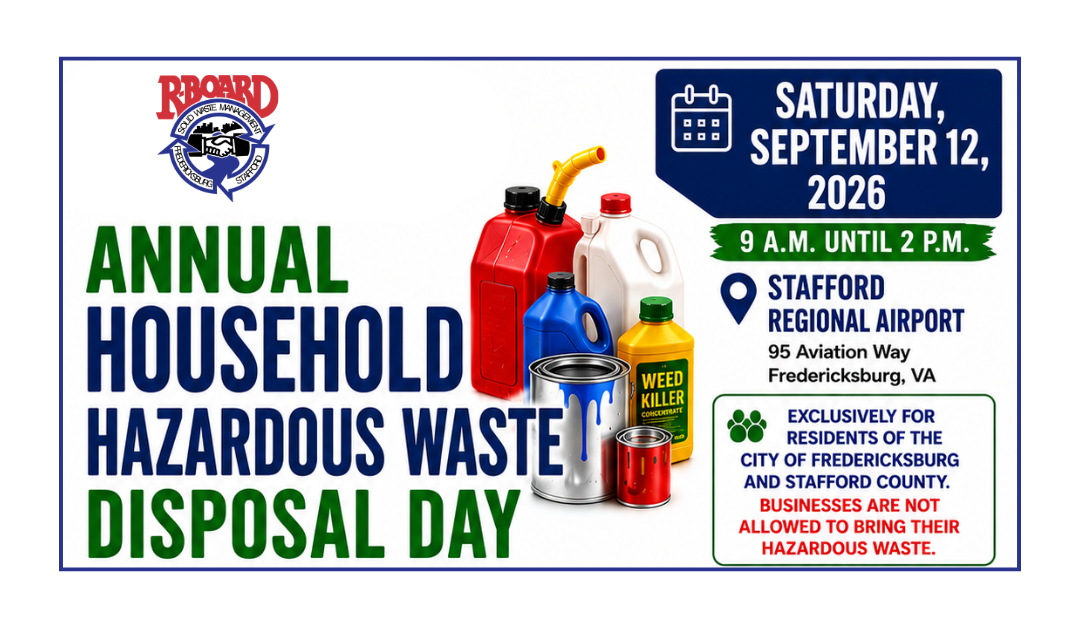 Annual Household Hazardous Waste Disposal Day